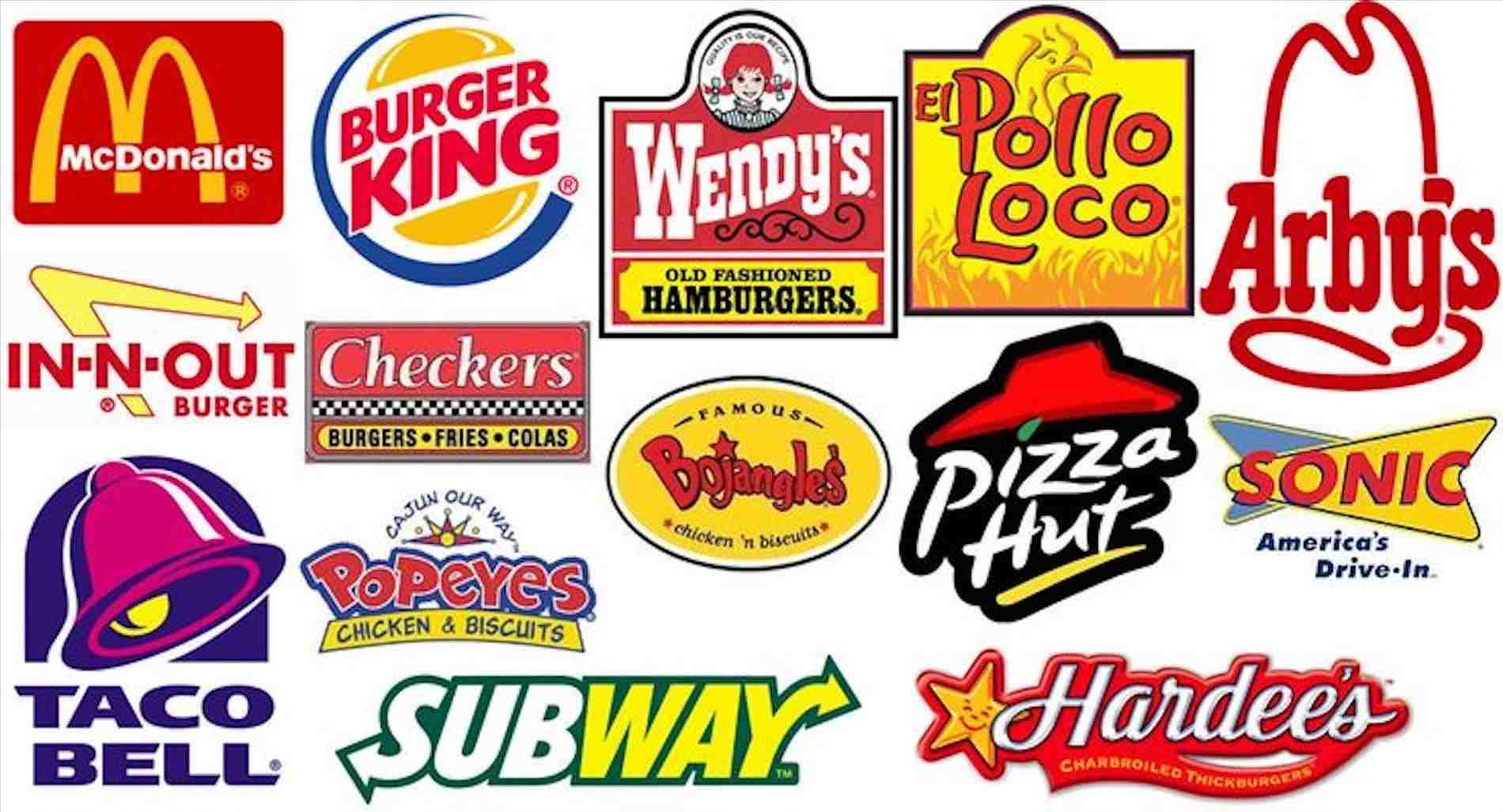 Fast Food menu items quiz